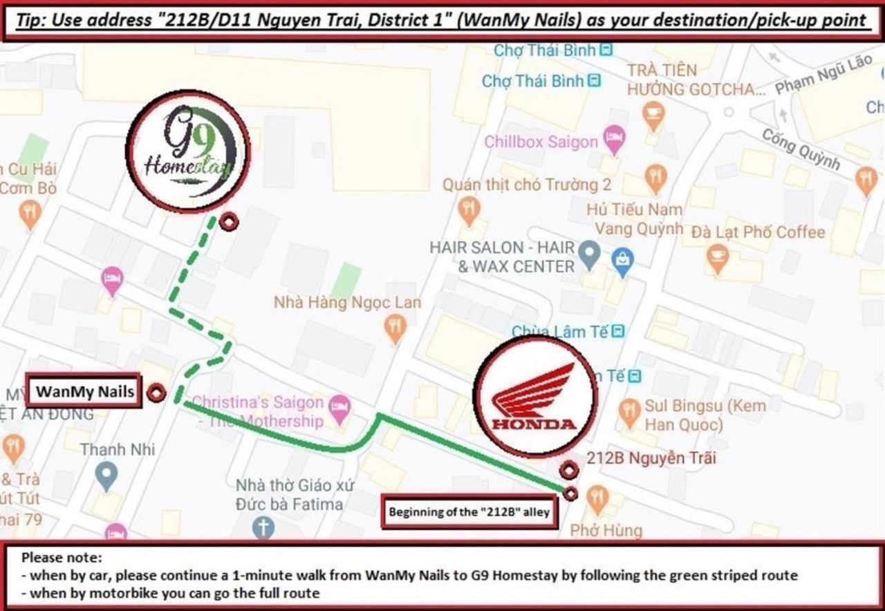 G9 Homestay - Nguyen Trai Ho Chi Minh City Bagian luar foto